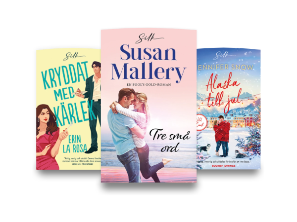 3 böcker från Harlequin Silk