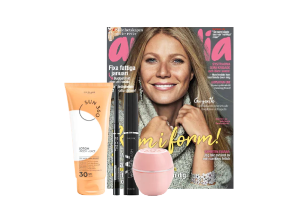 Produkter från Oriflame och Amelia