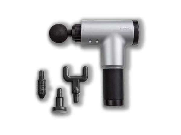 Nordic massagepistol och 2 nr. av I FORM