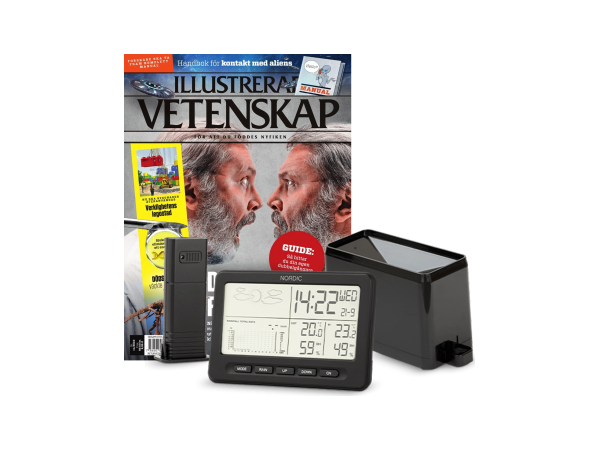Trådlös väderstation och Illustrerad Vetenskap